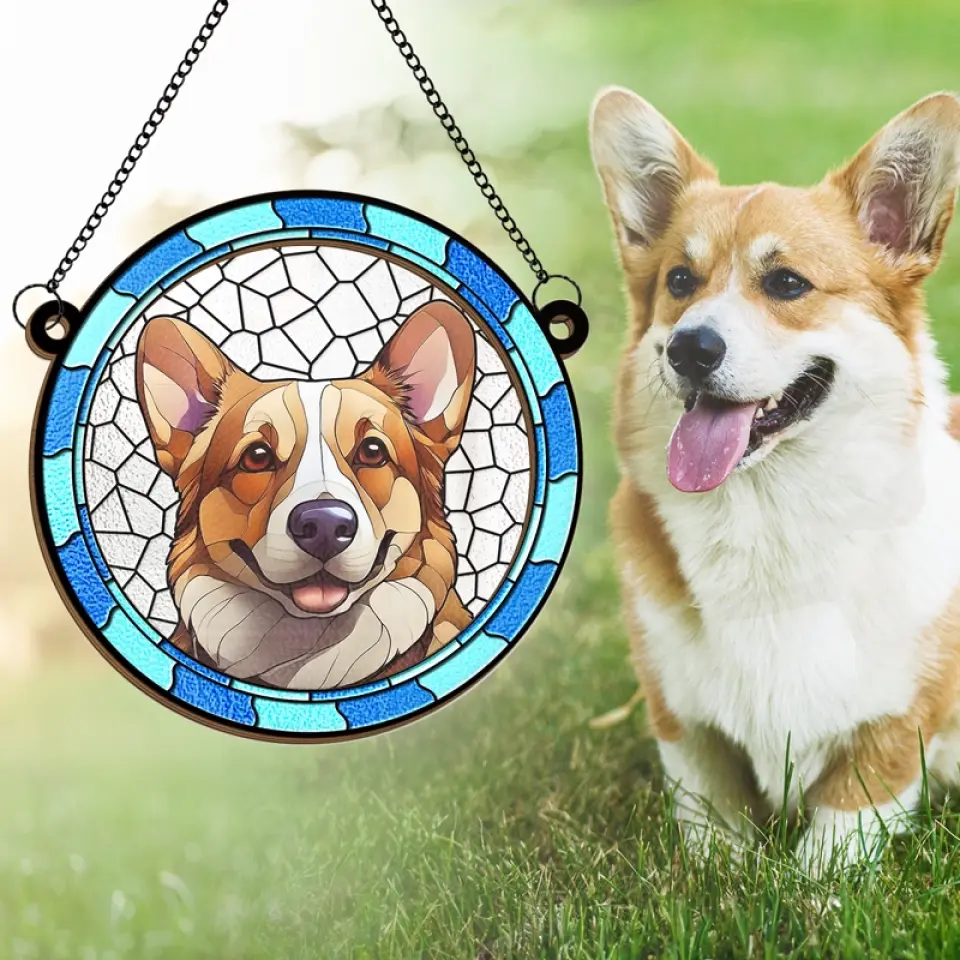 Custom Photo Cats Leave Paw Prints On Our Hearts - Memorial Personalized Window Hanging Suncatcher - Sympathy Gift For Pet Owners, Pet Lovers - Image 4