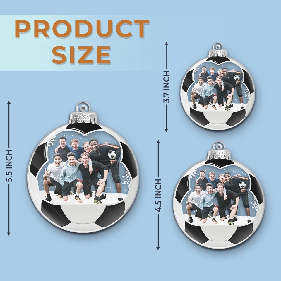 Custom Photo Chase The Dream, Seize The Win - Personalized Custom Ornament - Acrylic Custom Shaped - Christmas Gift For Sport Lovers, Sport Players - Image 6