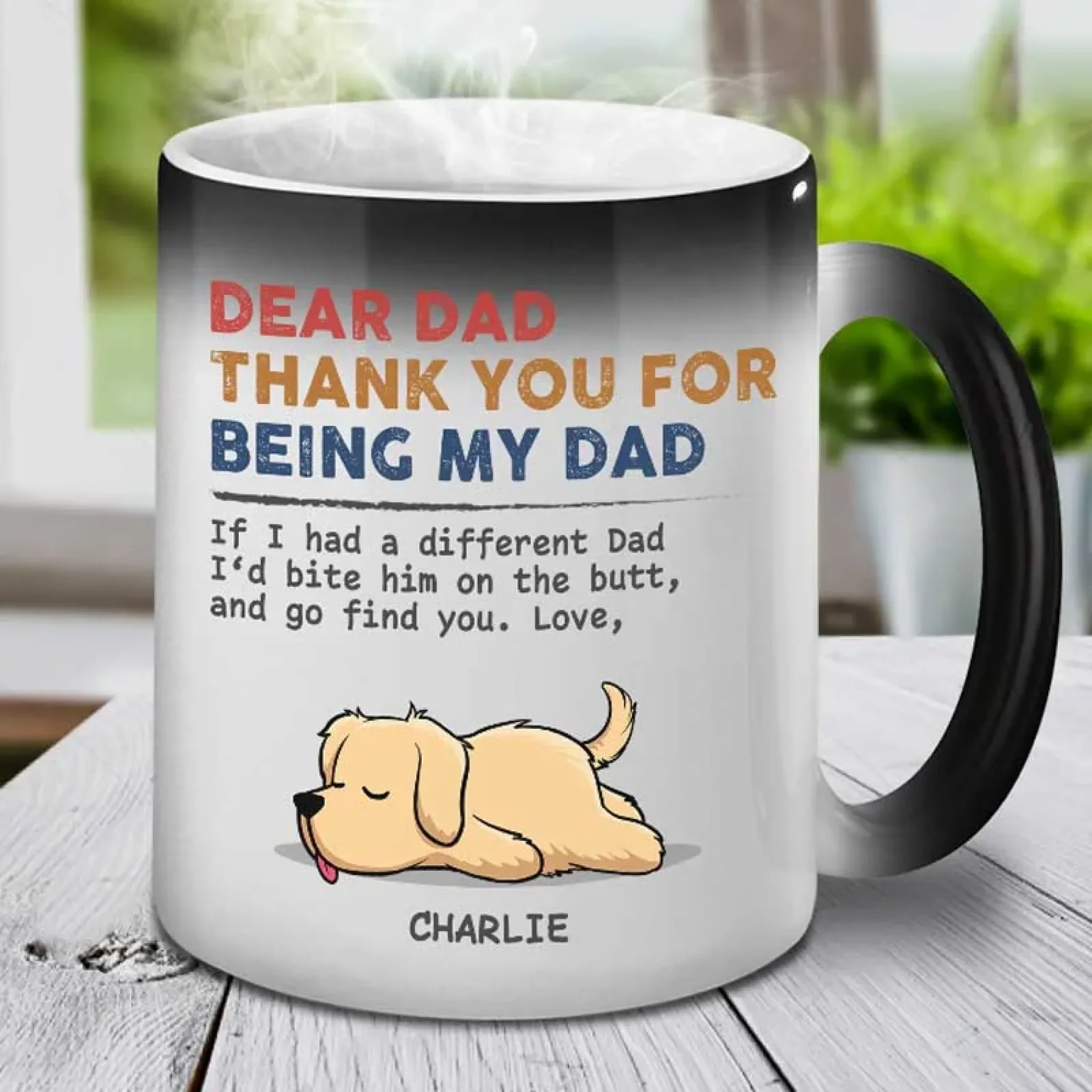 Custom Photo Dogs Welcome, People Tolerated - Dog & Cat Personalized Custom Color Changing Mug - Gift For Pet Owners, Pet Lovers - Image 3