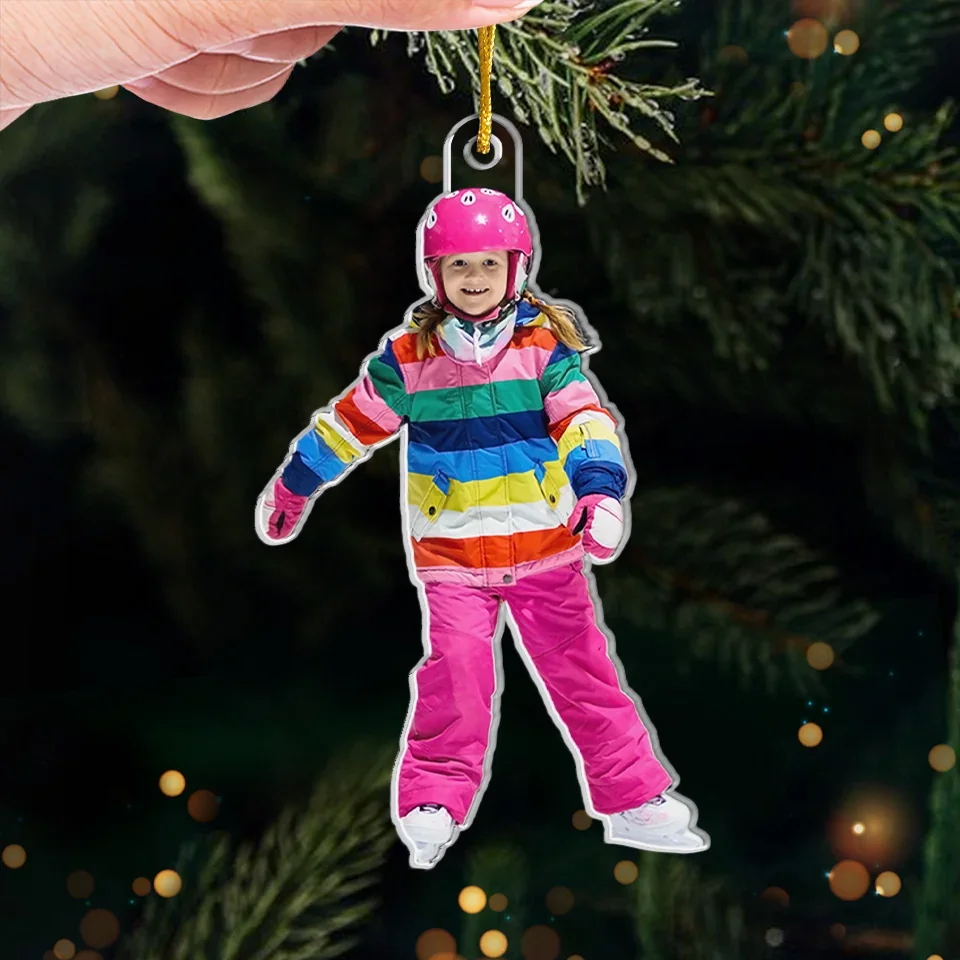 Custom Photo Enjoy The Game - Personalized Custom Ornament - Acrylic Custom Shaped - Christmas Gift For Sport Lovers, Sport Players - Image 4