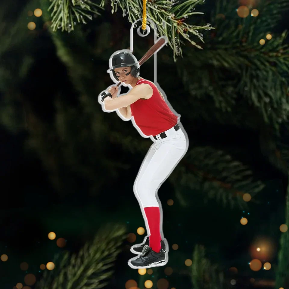 Custom Photo Find Your Greatness - Personalized Custom Ornament - Acrylic Custom Shaped - Christmas Gift For Sport Lovers, Sport Players
