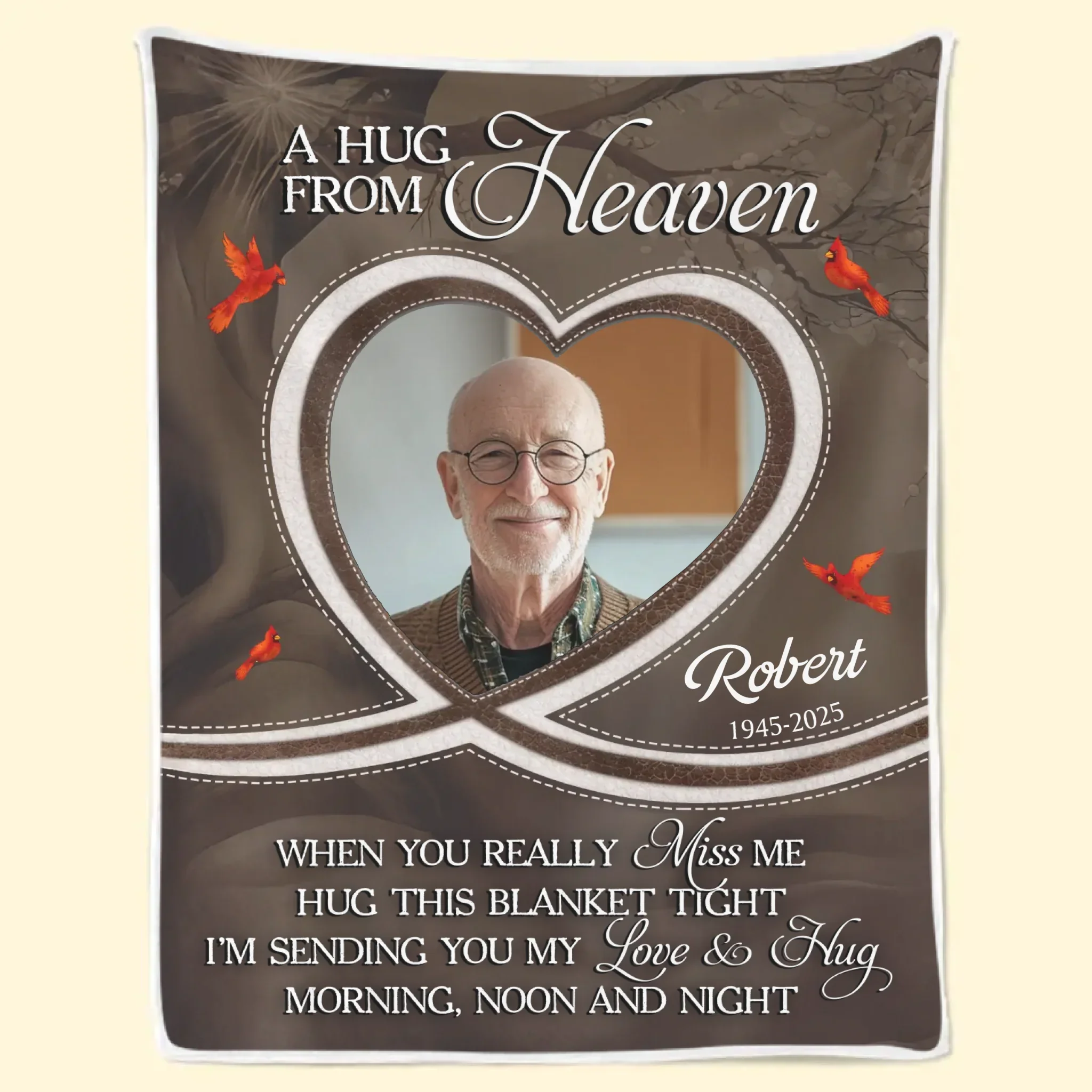 Custom Photo Forever Loved, Forever Missed - Memorial Personalized Custom Blanket - Sympathy Gift For Family Members - Image 2