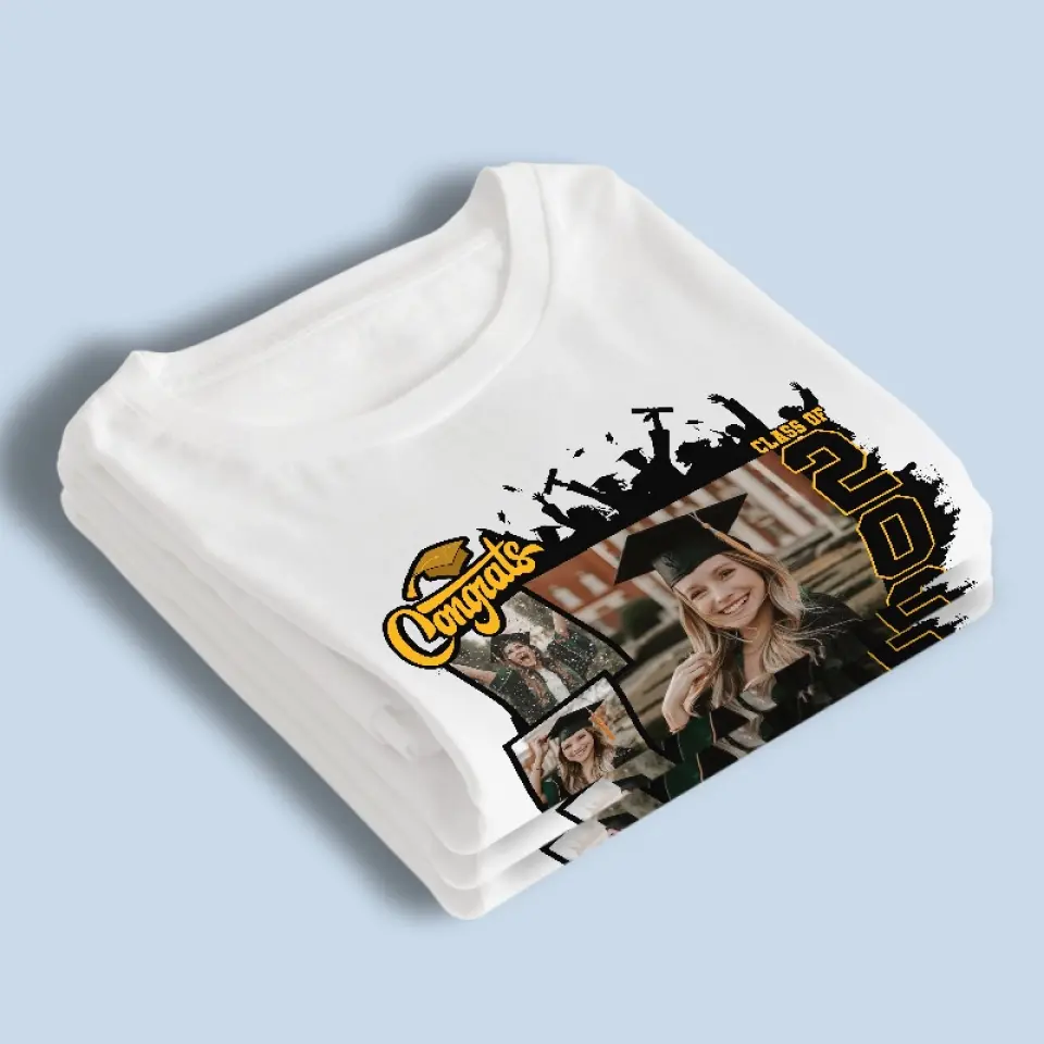 Custom Photo Great Time For Great New Beginnings - Family Personalized Custom Unisex T-shirt, Hoodie, Sweatshirt - Graduation Gift For Family Members, Siblings, Brothers, Sisters - Image 4