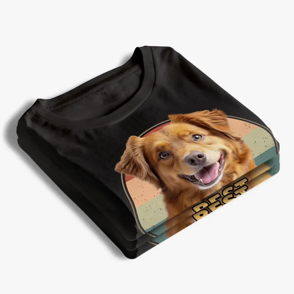 Custom Photo Home Is Where The Pet Runs To Greet You - Dog & Cat Personalized Custom Unisex T-shirt, Hoodie, Sweatshirt - New Arrival, Gift For Pet Owners, Pet Lovers AMZ - Image 4