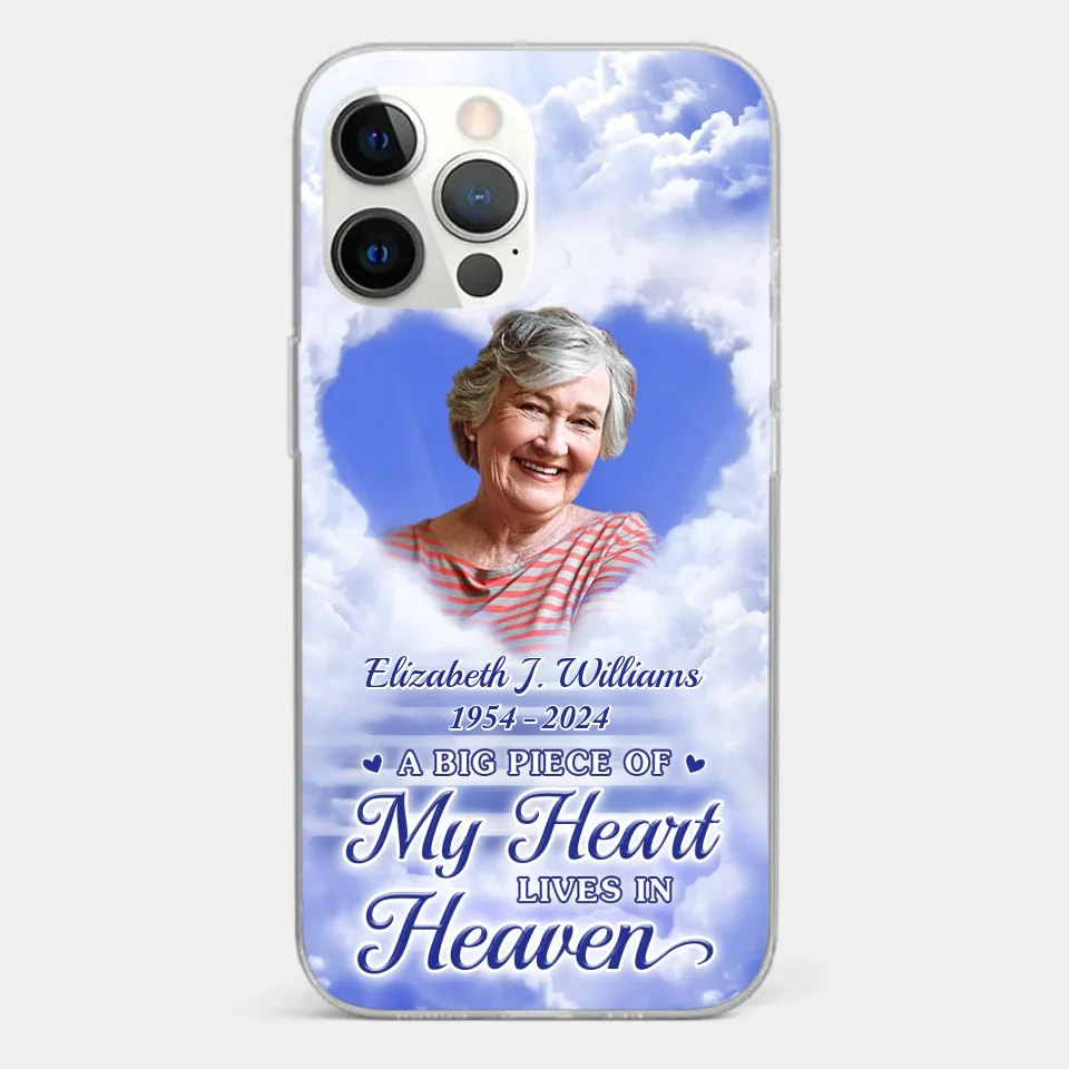 Custom Photo I'm Always With You - Memorial Personalized Custom Clear Phone Case - Sympathy Gift For Family Members - Image 11