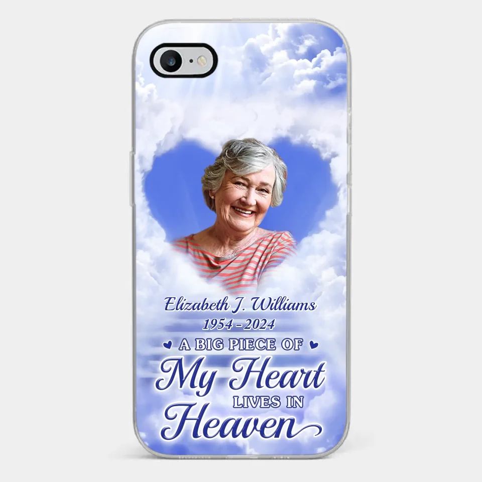 Custom Photo I'm Always With You - Memorial Personalized Custom Clear Phone Case - Sympathy Gift For Family Members - Image 2
