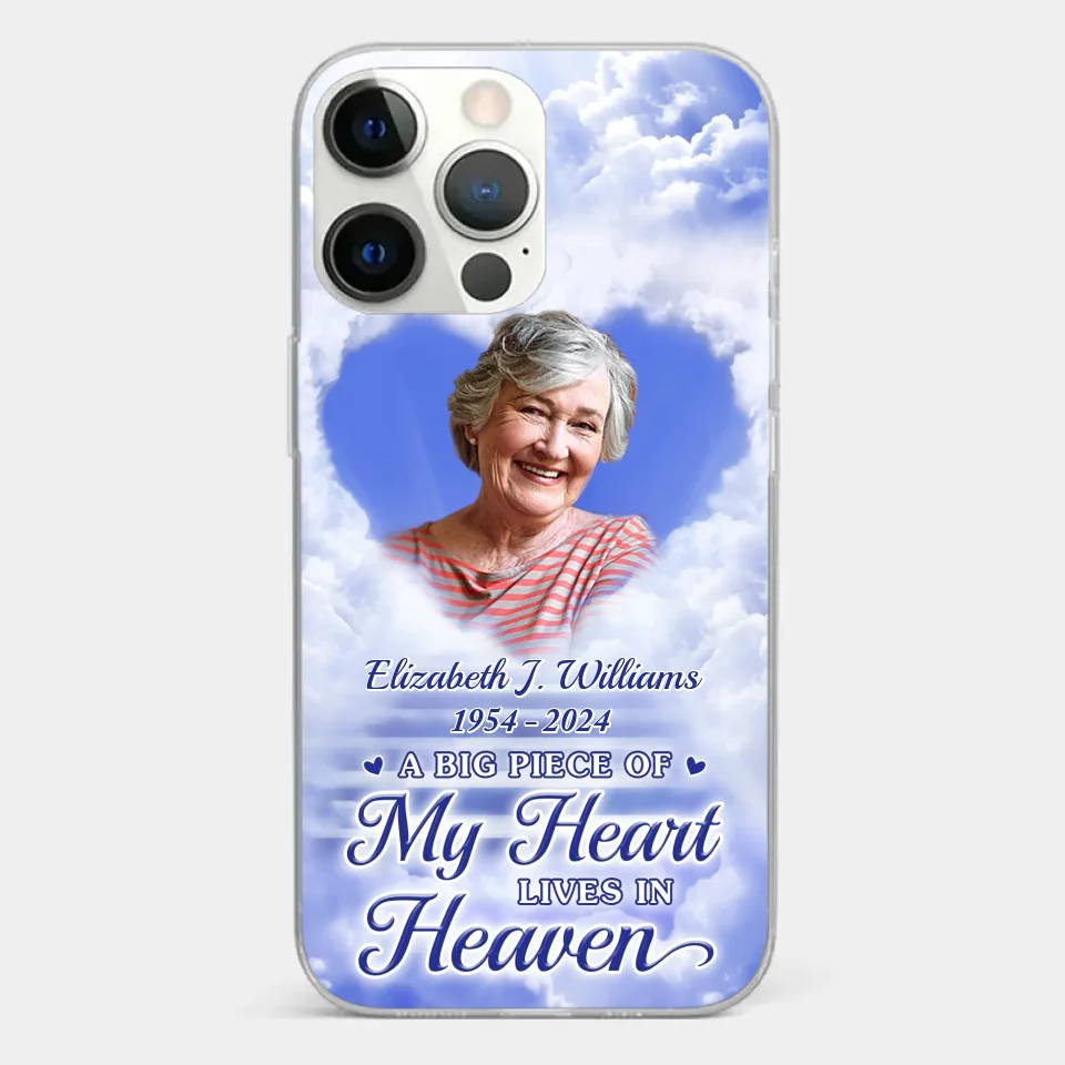Custom Photo I'm Always With You - Memorial Personalized Custom Clear Phone Case - Sympathy Gift For Family Members - Image 20
