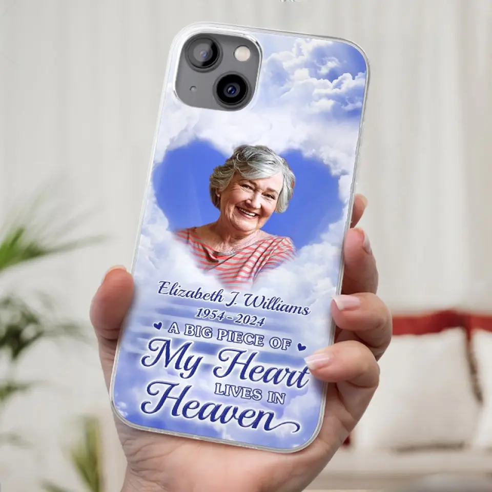 Custom Photo I'm Always With You - Memorial Personalized Custom Clear Phone Case - Sympathy Gift For Family Members - Image 24