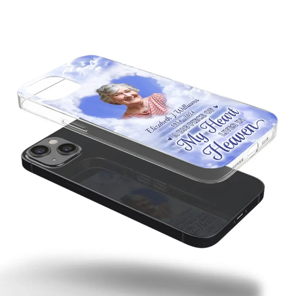 Custom Photo I'm Always With You - Memorial Personalized Custom Clear Phone Case - Sympathy Gift For Family Members - Image 27