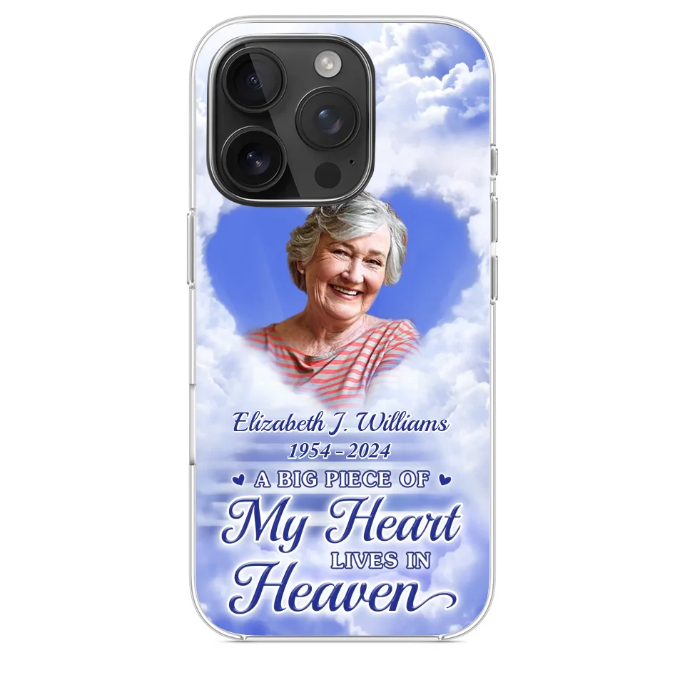 Custom Photo I'm Always With You - Memorial Personalized Custom Clear Phone Case - Sympathy Gift For Family Members - Image 34