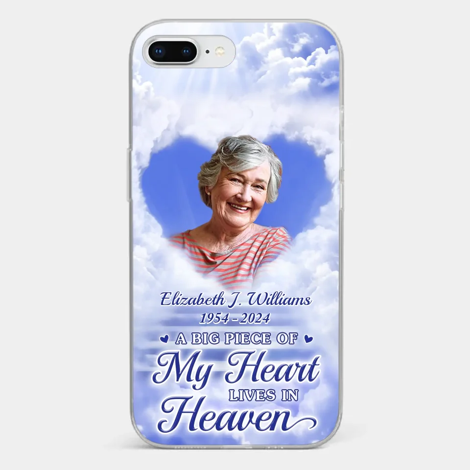Custom Photo I'm Always With You - Memorial Personalized Custom Clear Phone Case - Sympathy Gift For Family Members - Image 5