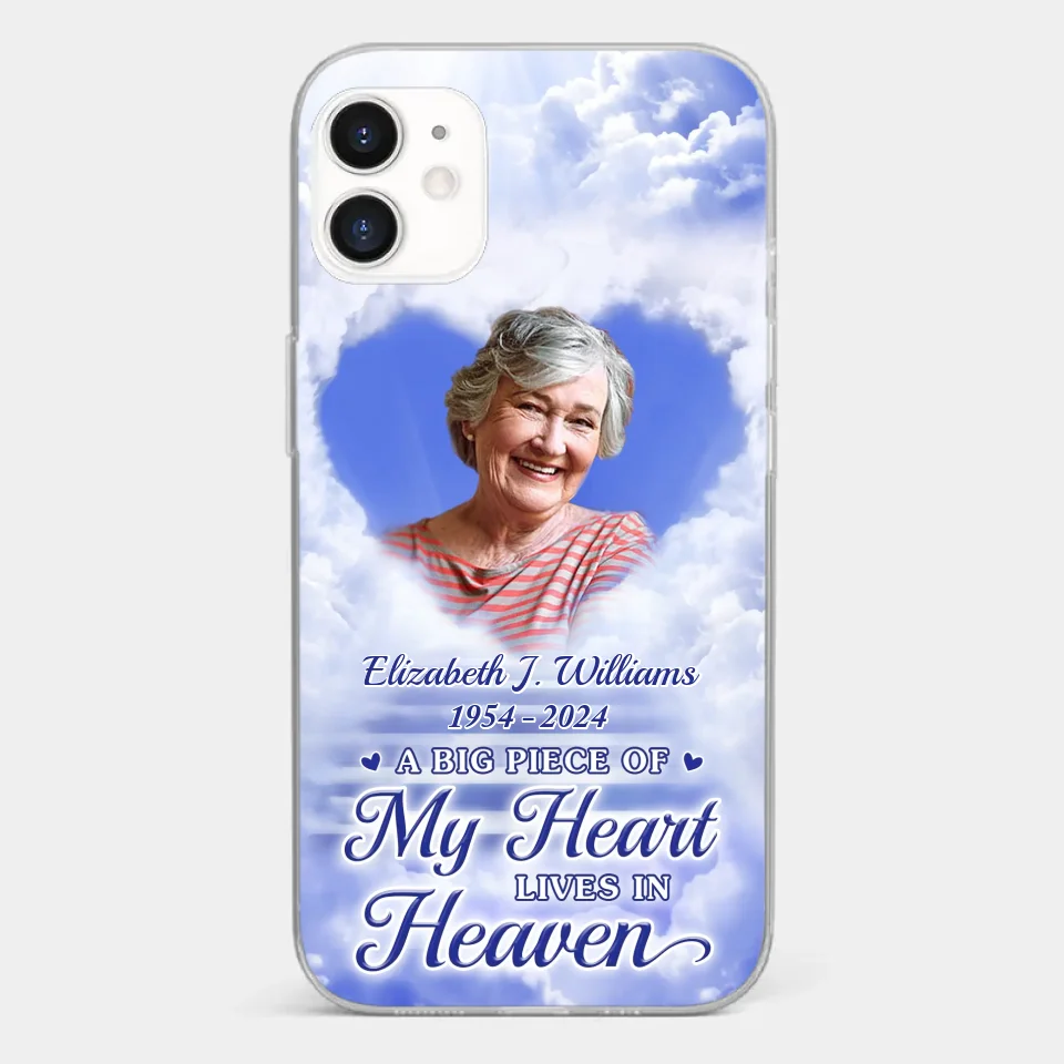 Custom Photo I'm Always With You - Memorial Personalized Custom Clear Phone Case - Sympathy Gift For Family Members - Image 6
