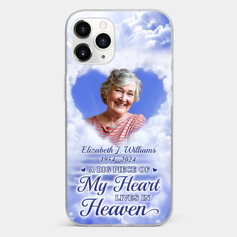Custom Photo I'm Always With You - Memorial Personalized Custom Clear Phone Case - Sympathy Gift For Family Members - Image 8