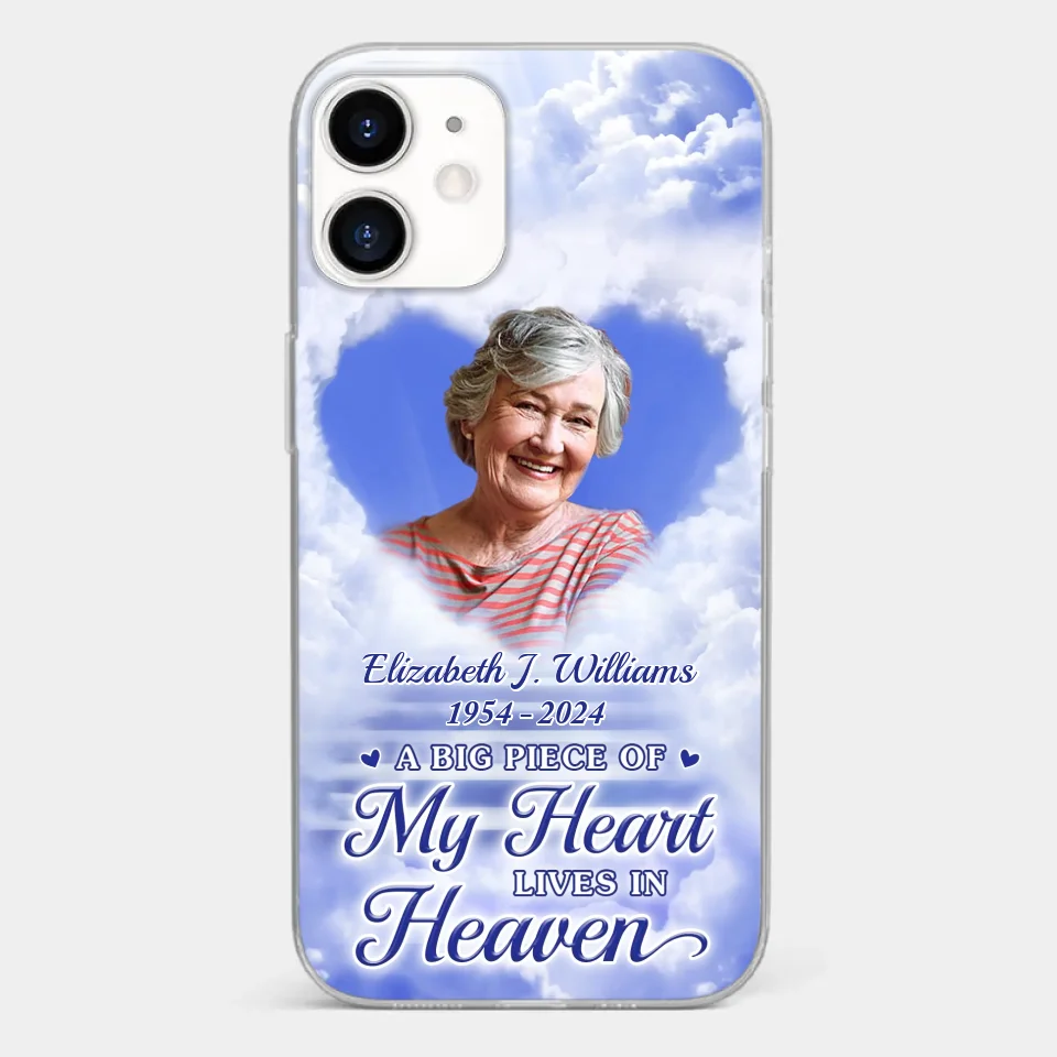 Custom Photo I'm Always With You - Memorial Personalized Custom Clear Phone Case - Sympathy Gift For Family Members - Image 9