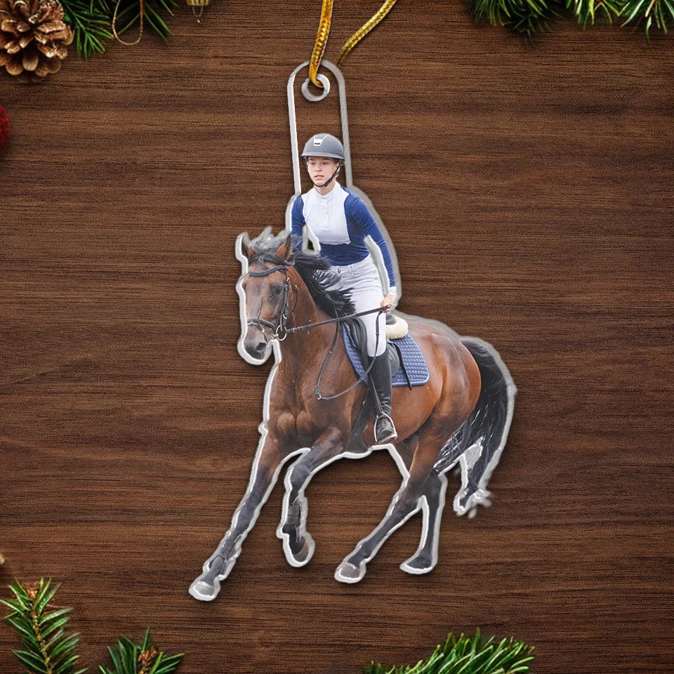 Custom Photo Just Believe In Yourself - Personalized Custom Ornament - Acrylic Custom Shaped - Christmas Gift For Sport Lovers, Sport Players - Image 4