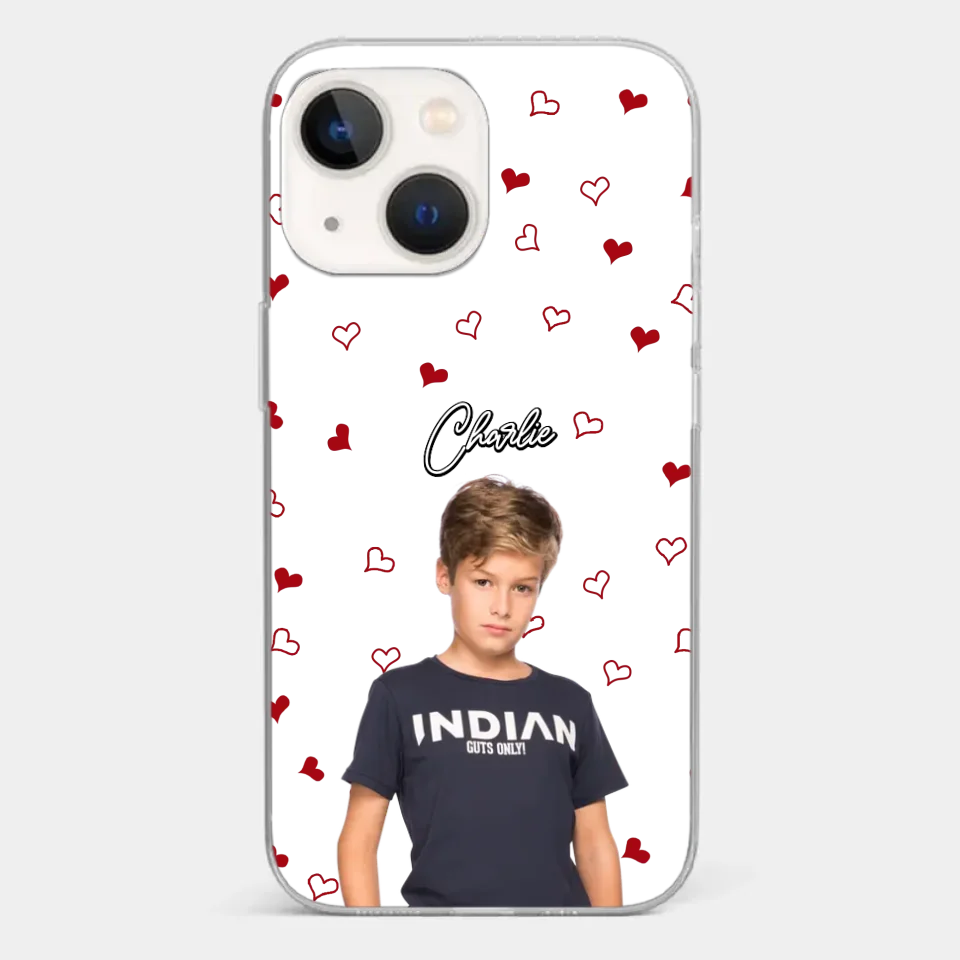 Custom Photo Love You So Much - Family Personalized Custom Clear Phone Case - Gift For Mom, Grandma - Image 17