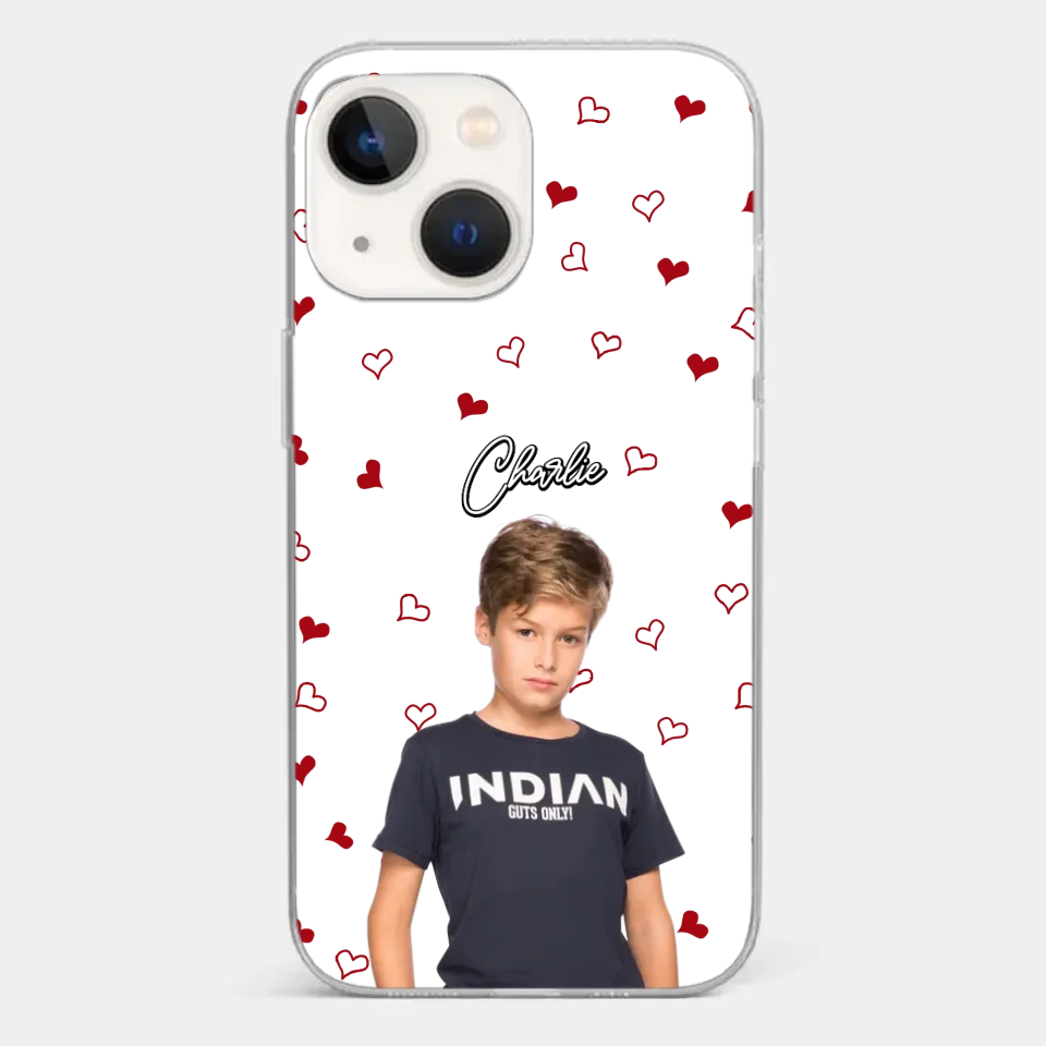 Custom Photo Love You So Much - Family Personalized Custom Clear Phone Case - Gift For Mom, Grandma - Image 18