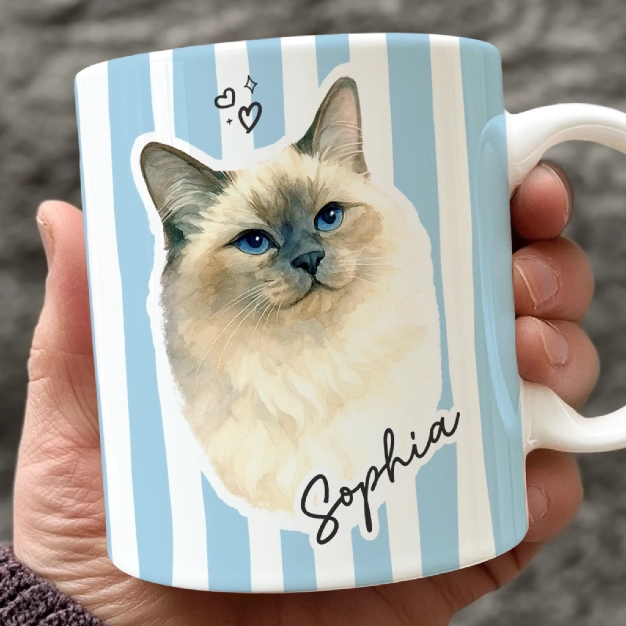 Custom Photo Mug - Personalized Birthday Gifts For Dog Cat Lovers, Dog Dad And Mom, Cat Owners - Home Feels Warmer With You - Image 6