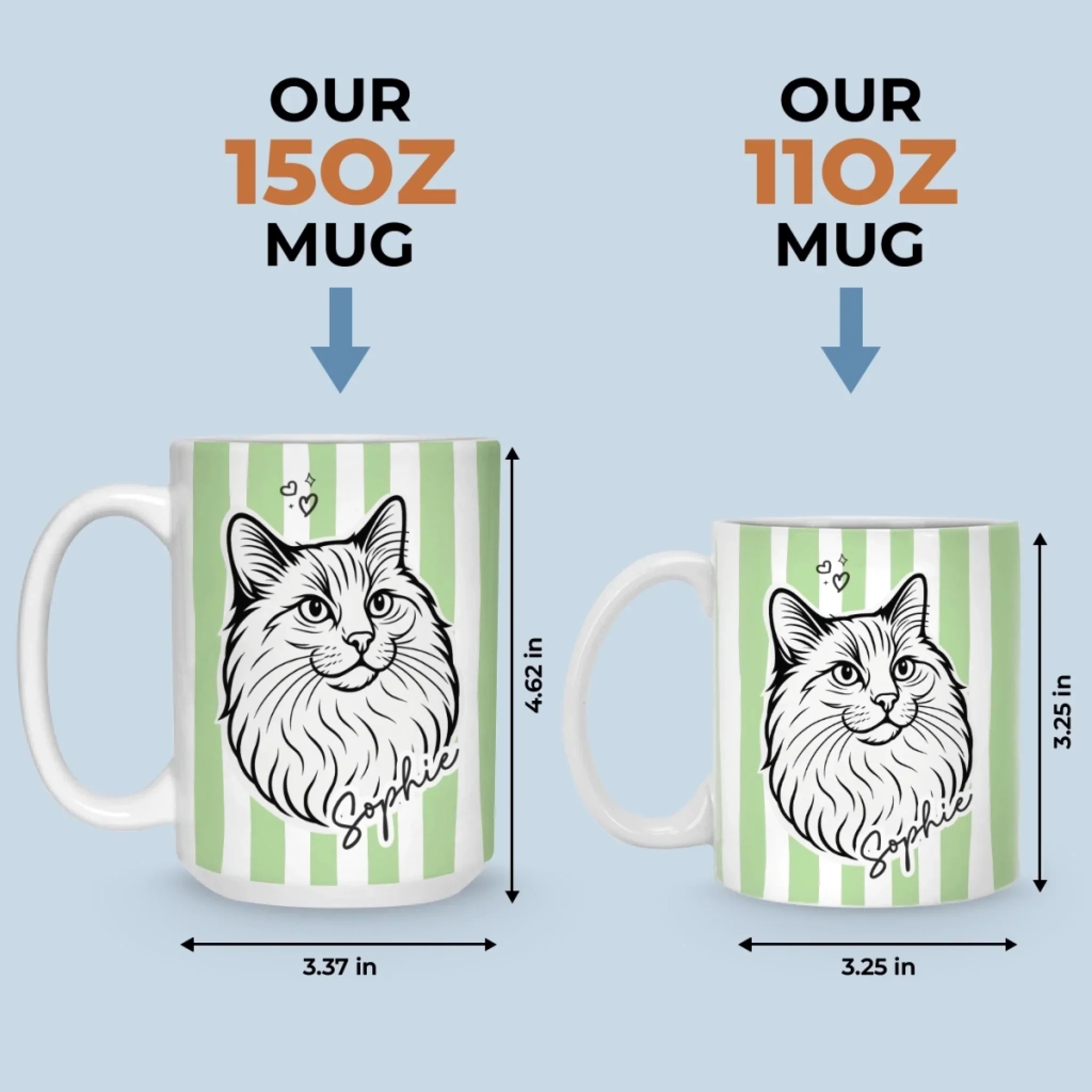 Custom Photo Mug - Personalized Birthday Gifts For Dog Cat Lovers, Dog Dad And Mom, Cat Owners - Pets Make Life Cuter - Image 7