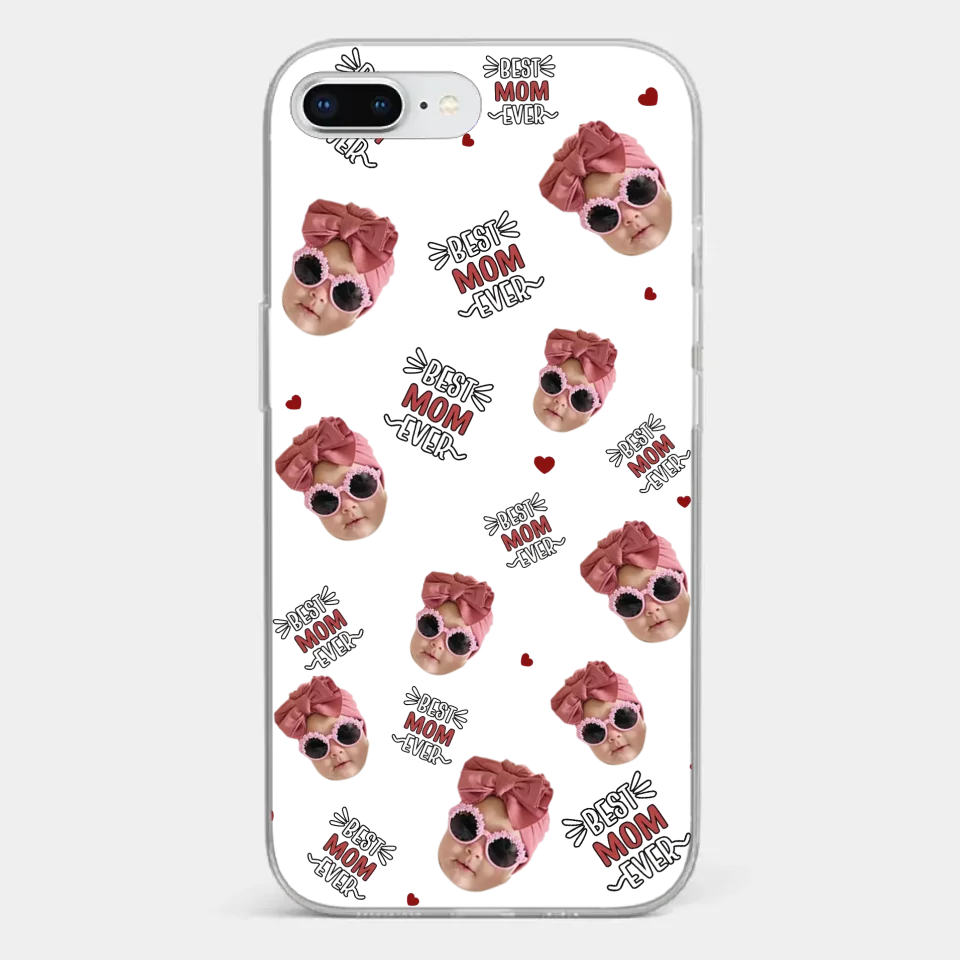 Custom Photo My Favorite People Call Me Grandma - Family Personalized Custom Clear Phone Case - Gift For Mom, Grandma - Image 5