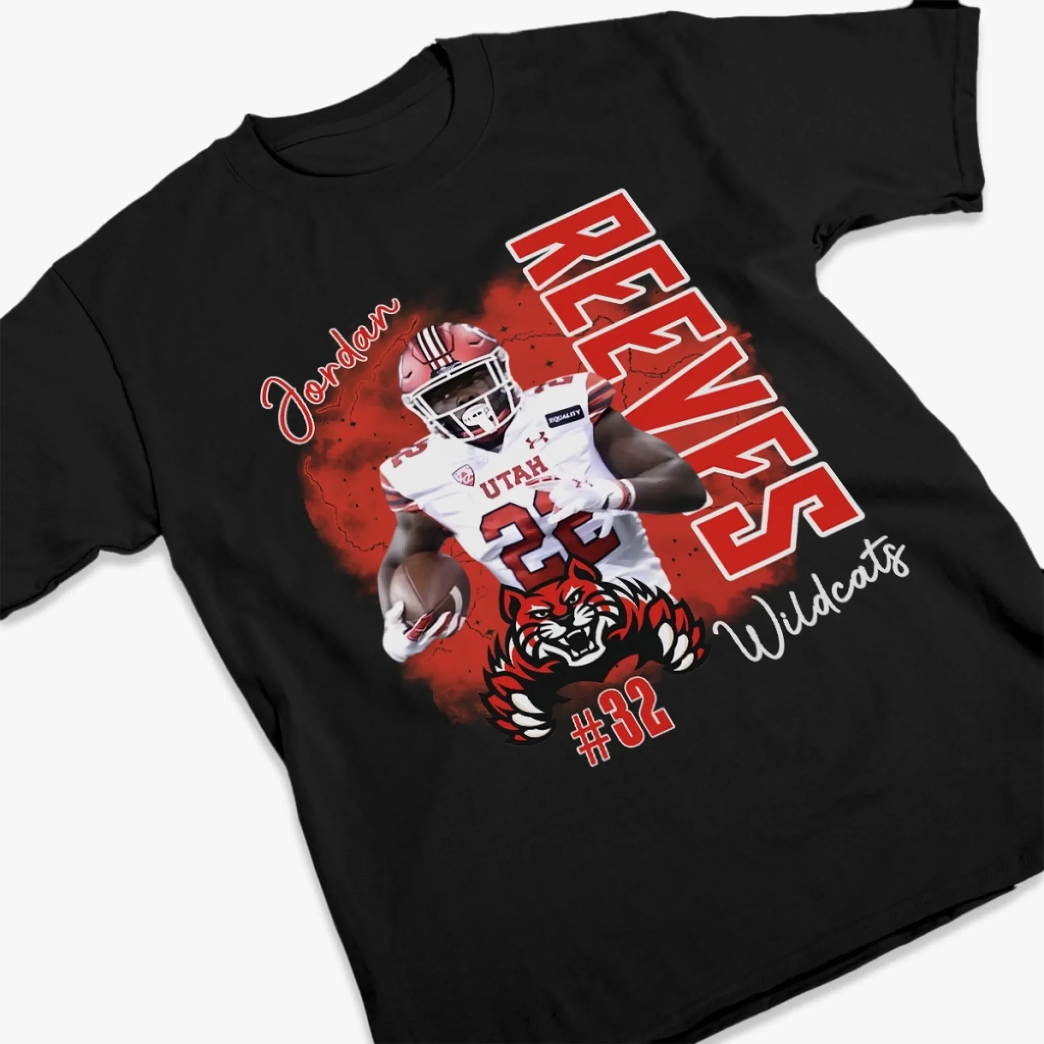 Custom Photo Player Football T-shirt, Hoodie - Personalized Gift For Birthday, Football Football Lovers, NFL Fans, Sport Lovers, Senior Graduation Gift - Tackle Every Challenge - Image 3