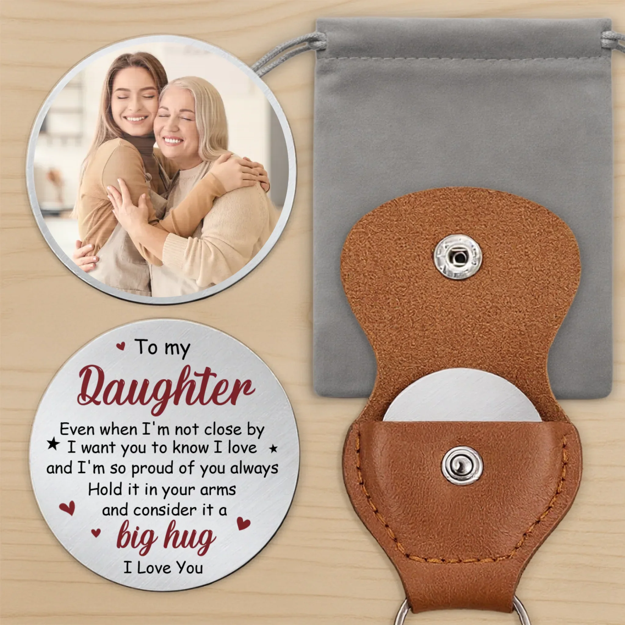 Custom Photo Pocket Hug - Personalized Birthday Gifts For Son, Daughter, Grandson, Granddaughter - I Love You And I’m So Proud Of You - Image 8