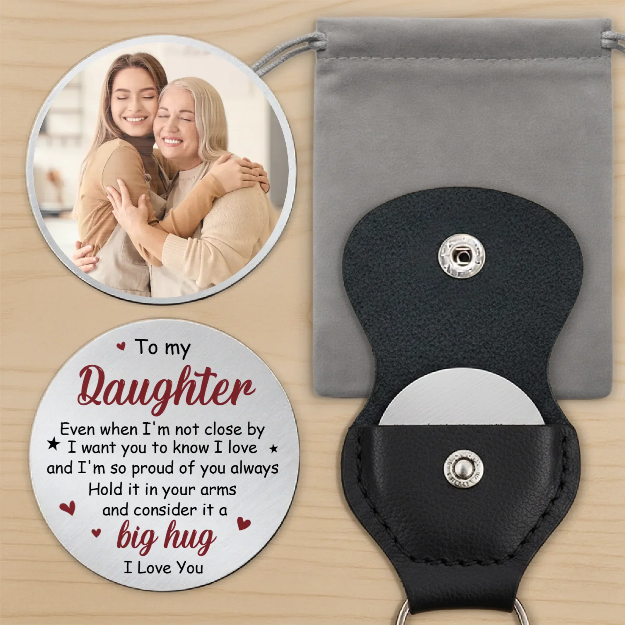 Custom Photo Pocket Hug - Personalized Birthday Gifts For Son, Daughter, Grandson, Granddaughter - I Love You And I’m So Proud Of You - Image 9