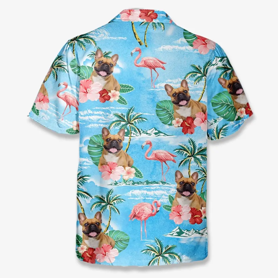 Custom Photo Ready To Go To The Beach - Dog & Cat Personalized Custom Unisex Tropical Hawaiian Aloha Shirt - Summer Vacation Gift, Gift For Pet Owners, Pet Lovers - Image 6