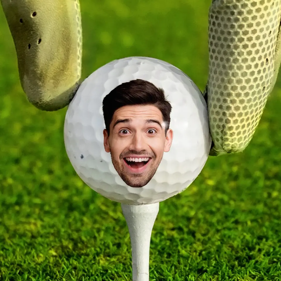 Custom Photo Retired And Loving Every Swing - Personalized Custom Golf Ball - Gift For Sport Lovers, Sport Players - Image 3