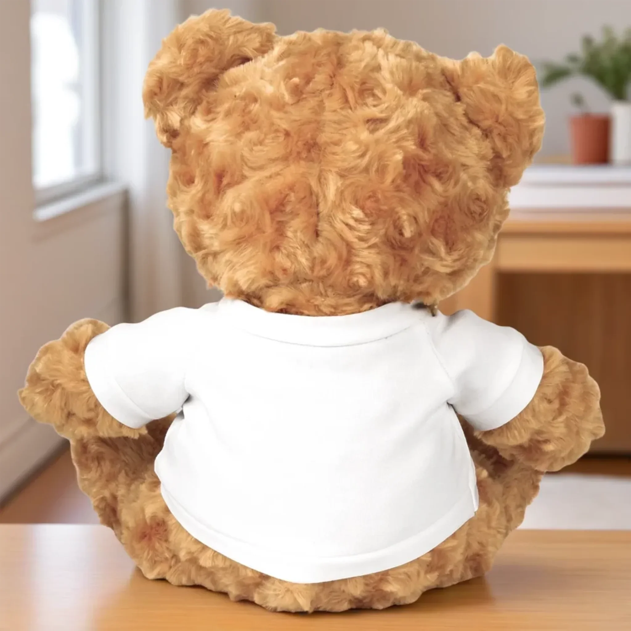 Custom Photo Snuggle Up With Love - Memorial Personalized Custom Teddy Bear Plush - Sympathy Gift For Pet Owners, Pet Lovers - Image 6