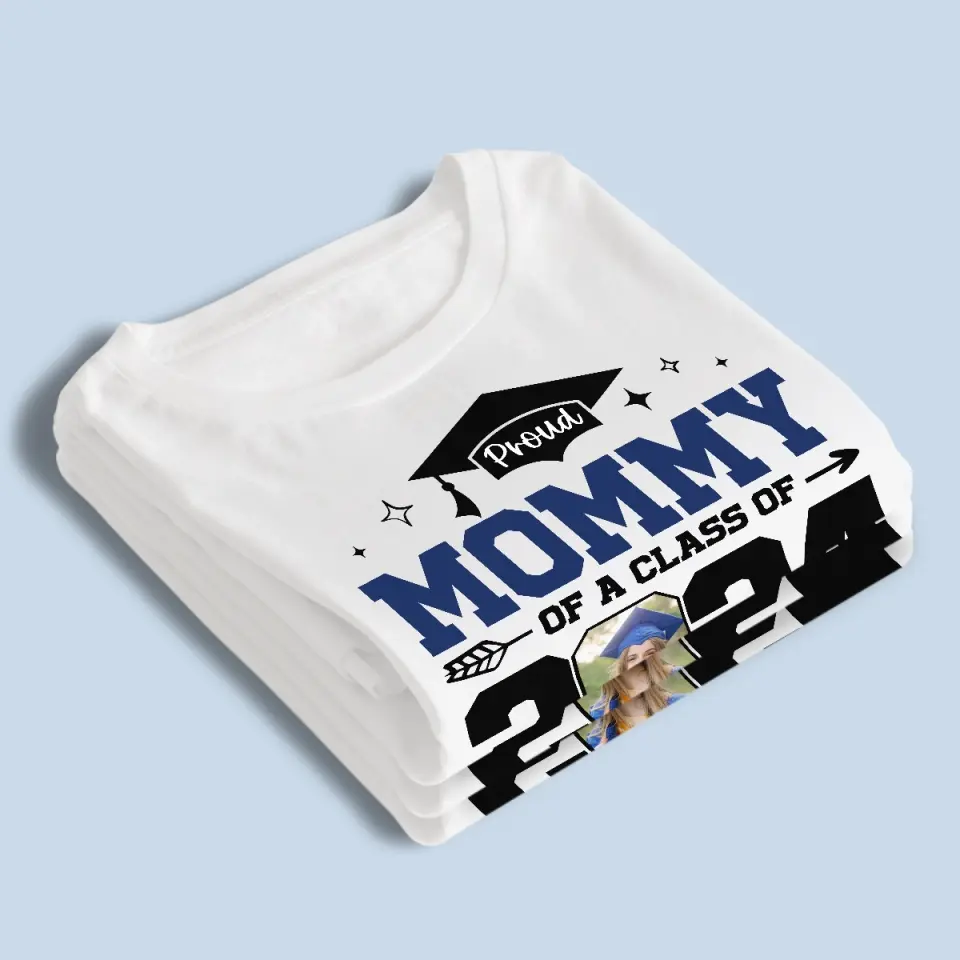 Custom Photo So Proud Of Being A Graduate - Family Personalized Custom Unisex T-shirt, Hoodie, Sweatshirt - Graduation Gift For Family Members, Siblings, Brothers, Sisters - Image 4