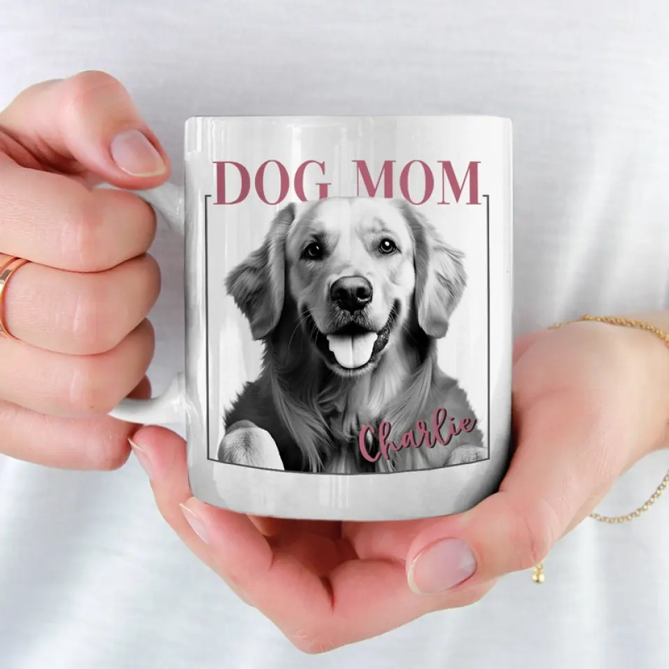 Custom Photo The Calming Presence Of A Beloved Pet, A Faithful Companion Through It All - Dog & Cat Personalized Custom Mug - Gift For Pet Owners, Pet Lovers - Image 3