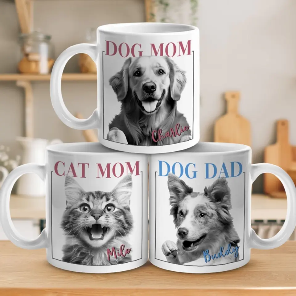 Custom Photo The Calming Presence Of A Beloved Pet, A Faithful Companion Through It All - Dog & Cat Personalized Custom Mug - Gift For Pet Owners, Pet Lovers - Image 4