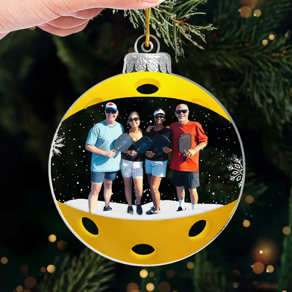 Custom Photo The Perfect Mix Of Skill And Fun - Sport Personalized Custom Ornament - Acrylic Custom Shaped - Christmas Gift For Sport Lovers, Sport Players - Image 4