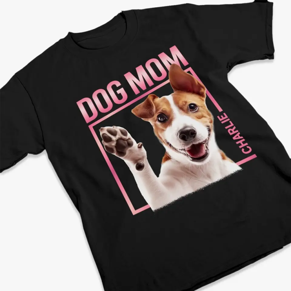 Custom Photo The Road To My Heart Is Filled With Paw Prints - Dog & Cat Personalized Custom Unisex T-shirt, Hoodie, Sweatshirt - Gift For Pet Owners, Pet Lovers - Image 3