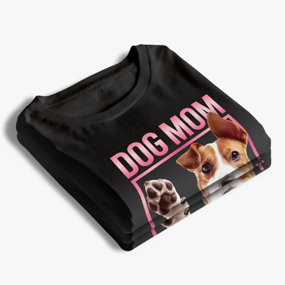 Custom Photo The Road To My Heart Is Filled With Paw Prints - Dog & Cat Personalized Custom Unisex T-shirt, Hoodie, Sweatshirt - Gift For Pet Owners, Pet Lovers - Image 4