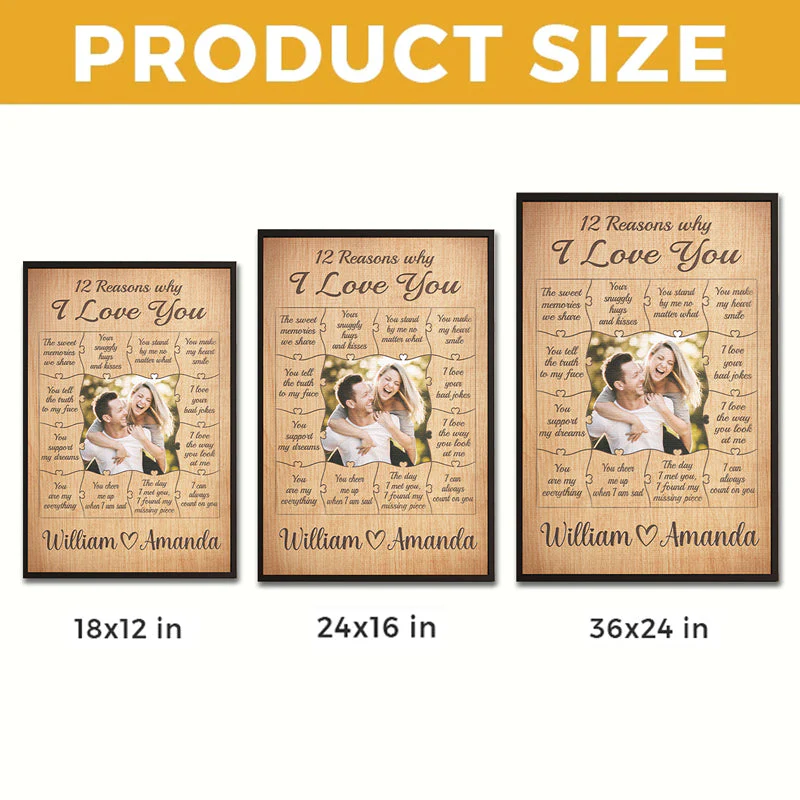Custom Photo The Sweet Memories We Share - Couple Personalized Custom Vertical Poster - Gift For Husband Wife, Anniversary - Image 5