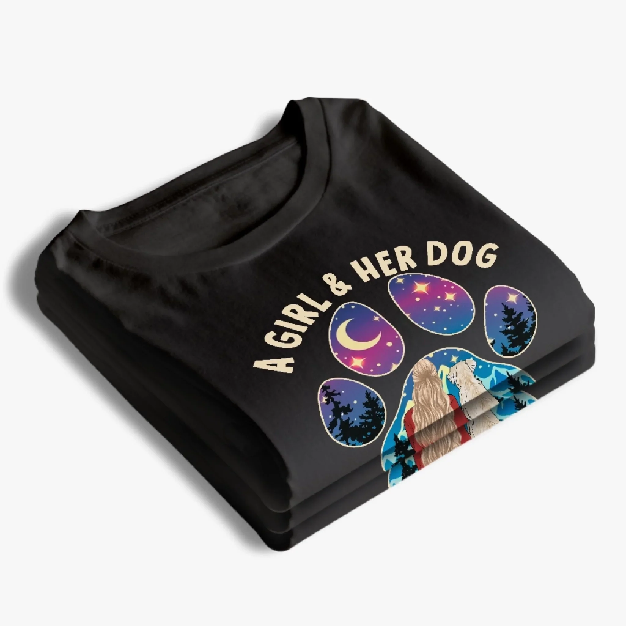 Custom Photo Unisex T-shirt, Premium T-shirt, Hoodie - Personalized Birthday Gifts For Dog Cat Lovers, Dog Dad And Mom, Cat Owners - Paws And Hearts United - Image 4