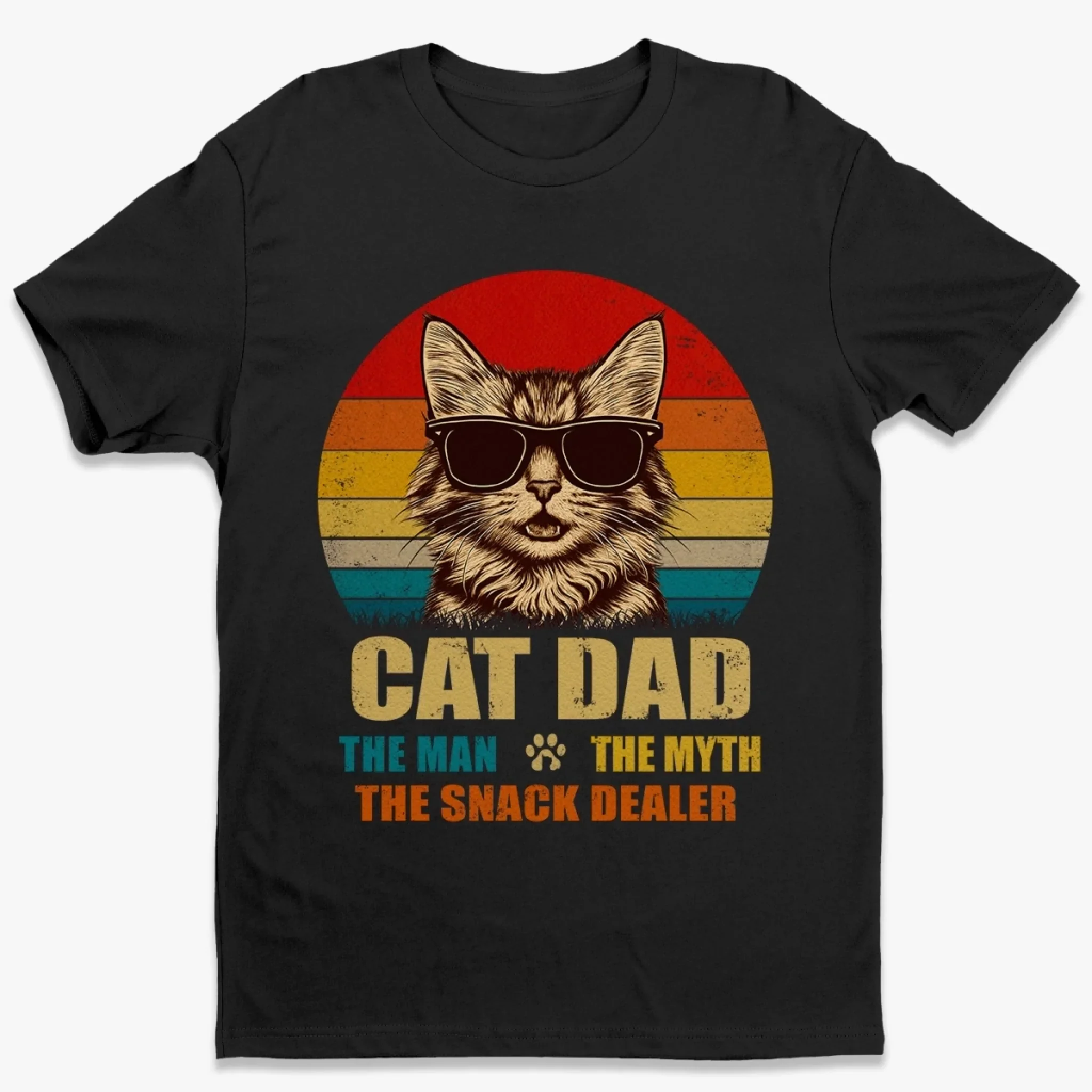 Custom Photo Unisex T-shirt, Premium T-shirt, Hoodie - Personalized Christmas Birthday Gifts For Cat Lovers, Cat Mom And Dad - Professional Treat Dealer - Image 5