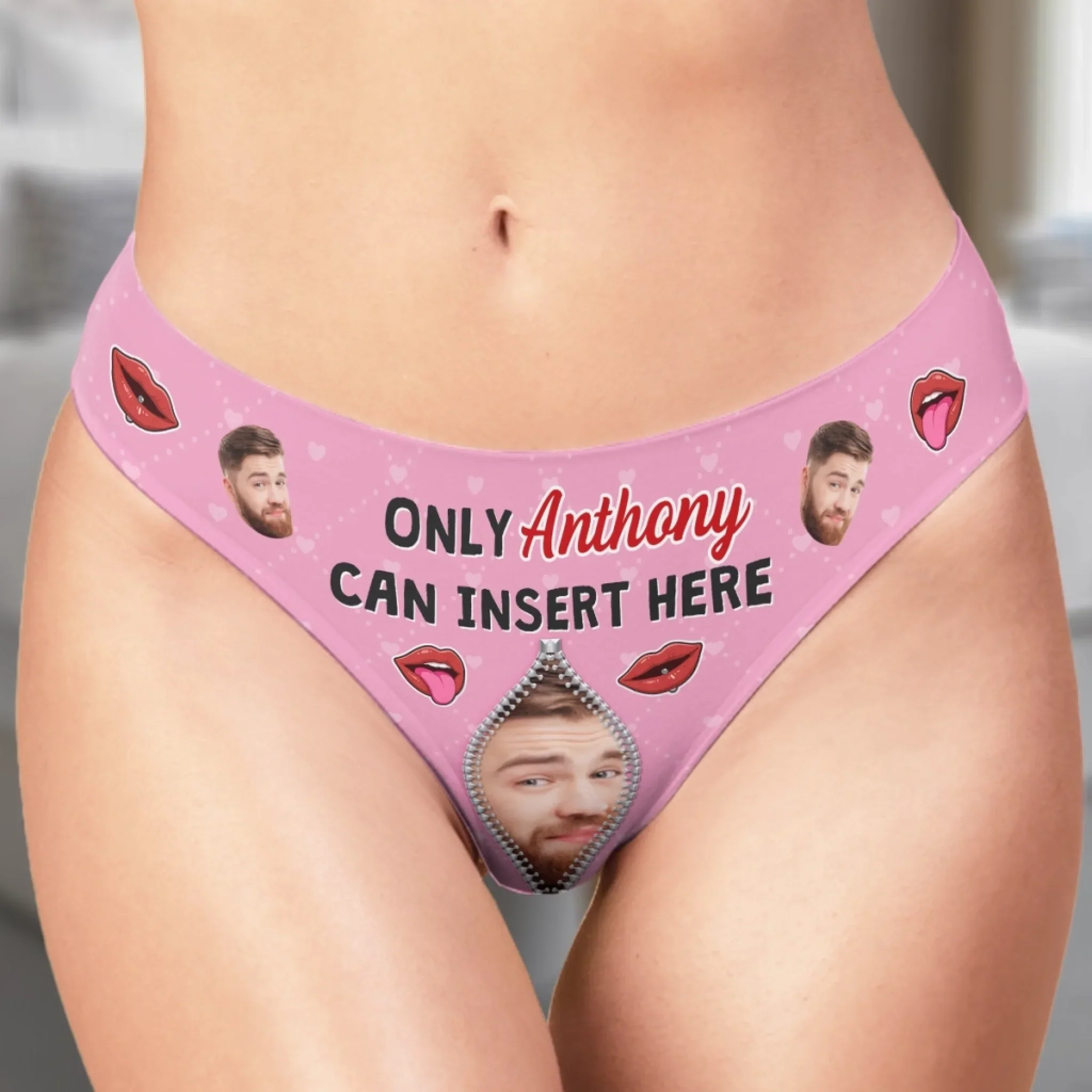 Custom Photo Women Briefs - Personalized Anniversary Wedding Gifts For Husband And Wife, Him And Her - Just For You - Image 3