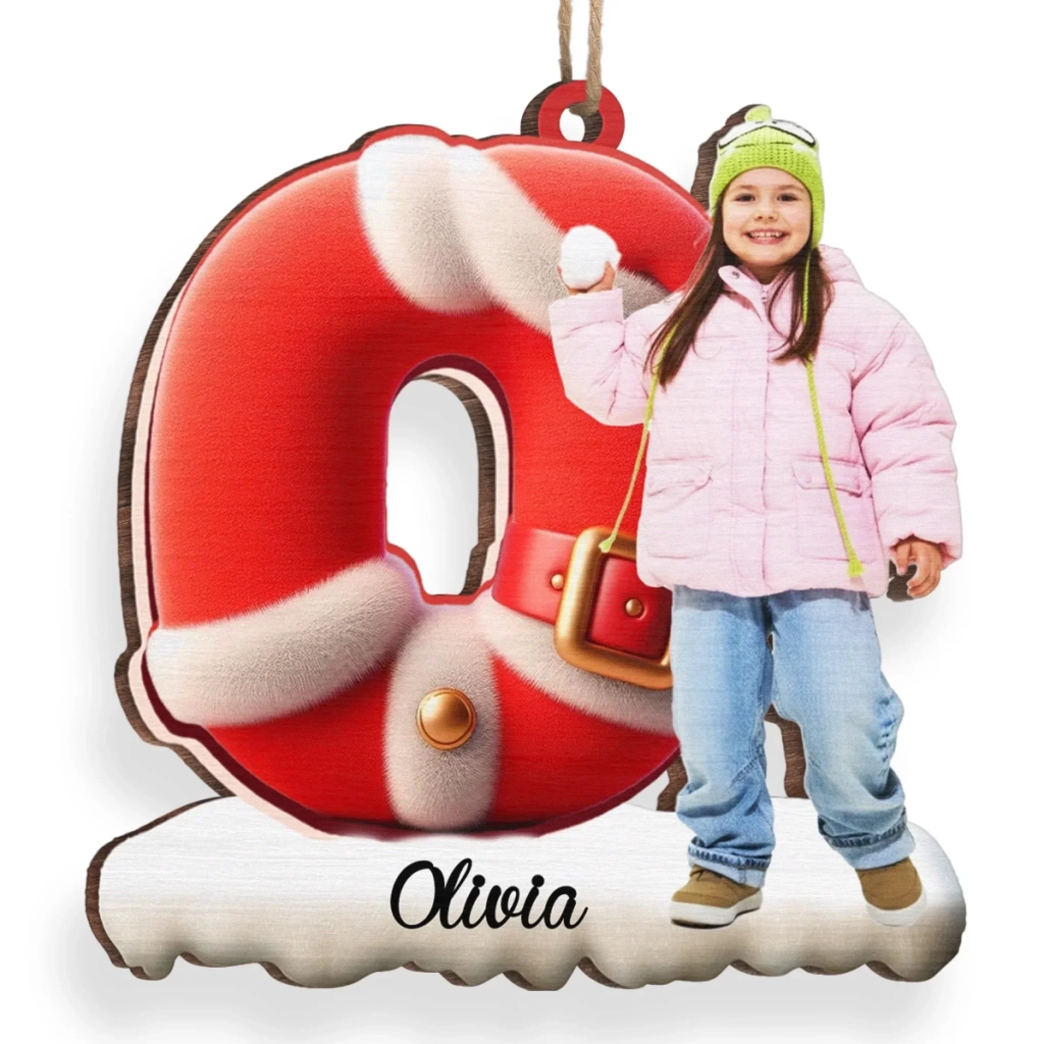 Custom Photo Wood Ornament - Personalized Christmas Birthday Gifts For Mom, Dad, Brother, Sister, Kids - Together We Make Our Story - Image 3