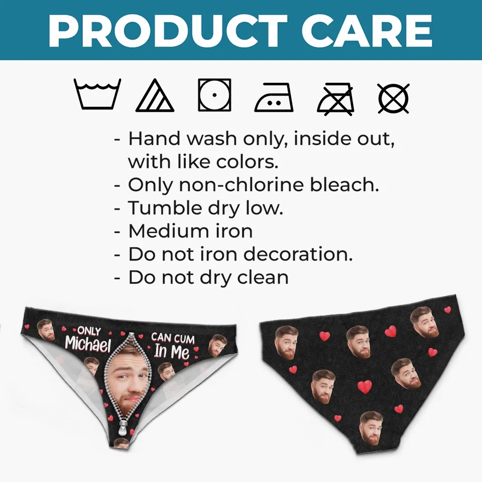 Custom Photo You Are My Missing Piece - Couple Personalized Women Briefs - Gift For Husband Wife, Anniversary - Image 5