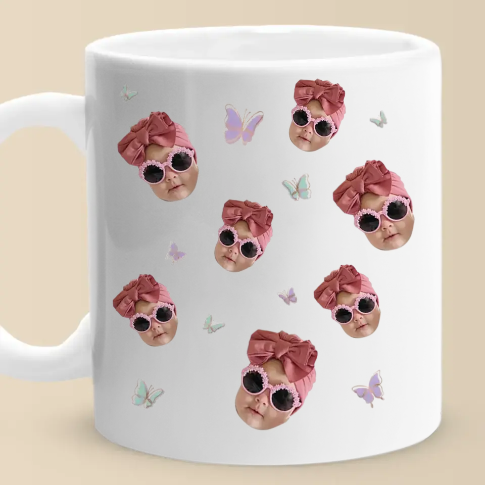 Custom Photo You Are The Heart Of The Family - Family Personalized Custom Mug - Gift For Mom, Grandma - Image 6