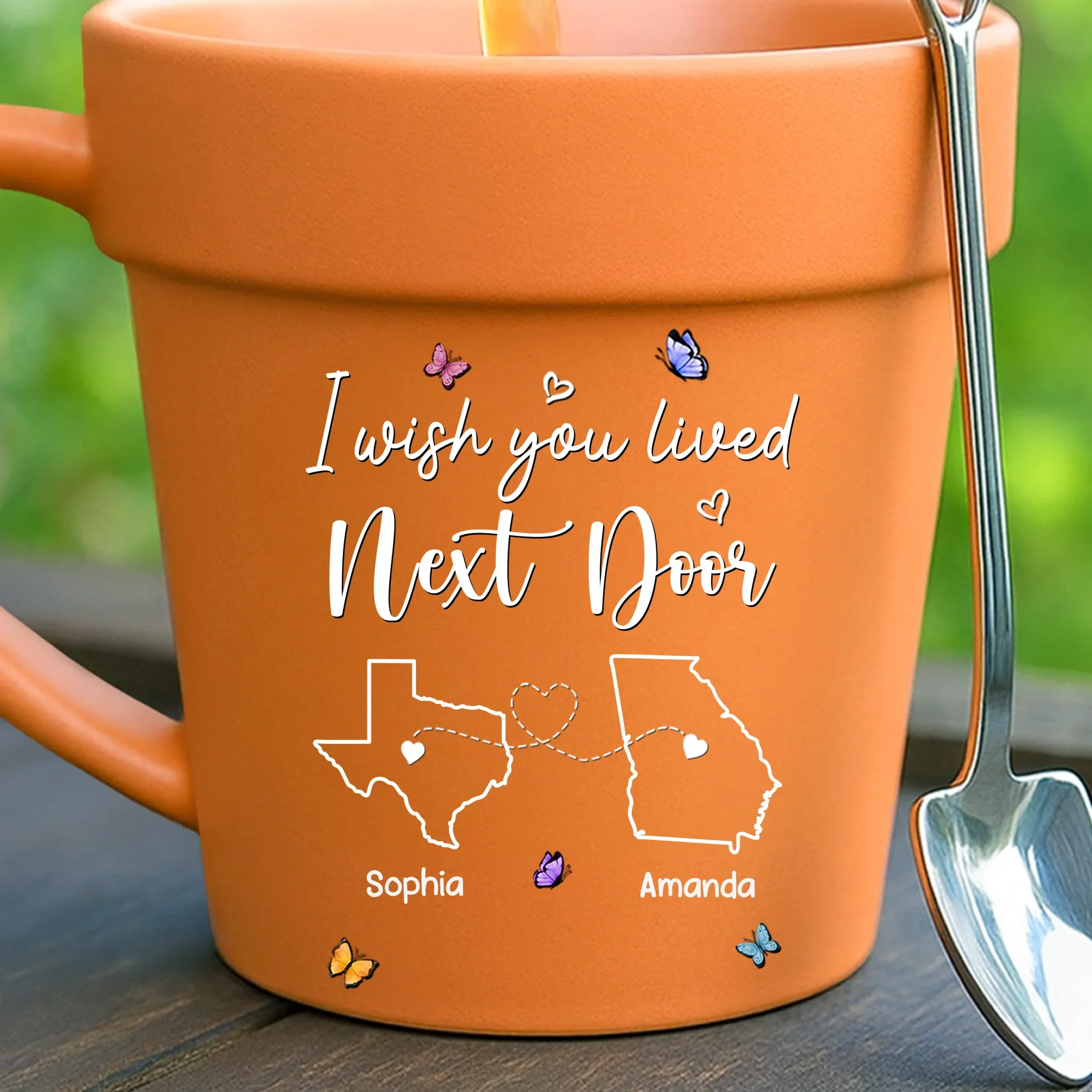 Custom Plant Pot Ceramic Mug - Personalized Best Friend Birthday Gifts For Women - Still Wild, Still Weird, Still Us - Flower Pot Mug - Image 2