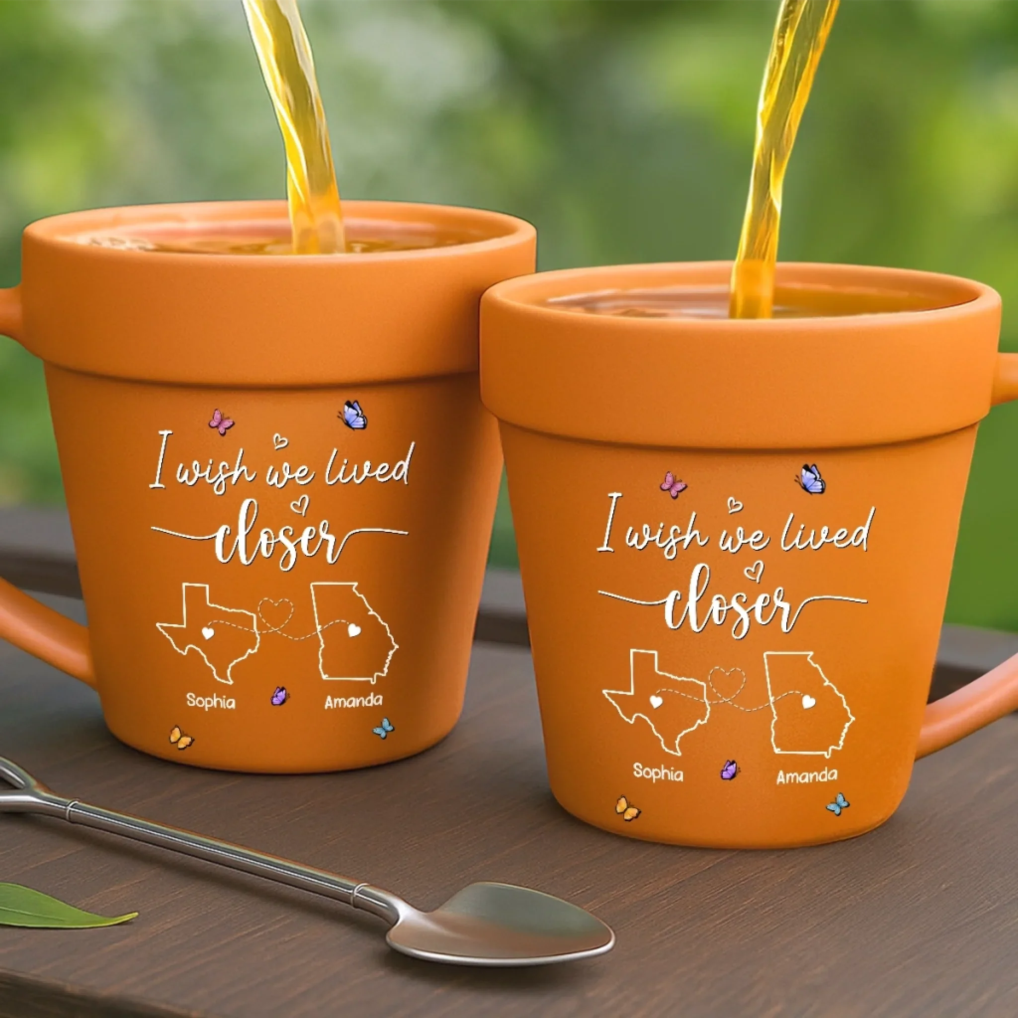 Custom Plant Pot Ceramic Mug - Personalized Best Friend Birthday Gifts For Women - Still Wild, Still Weird, Still Us - Flower Pot Mug - Image 3
