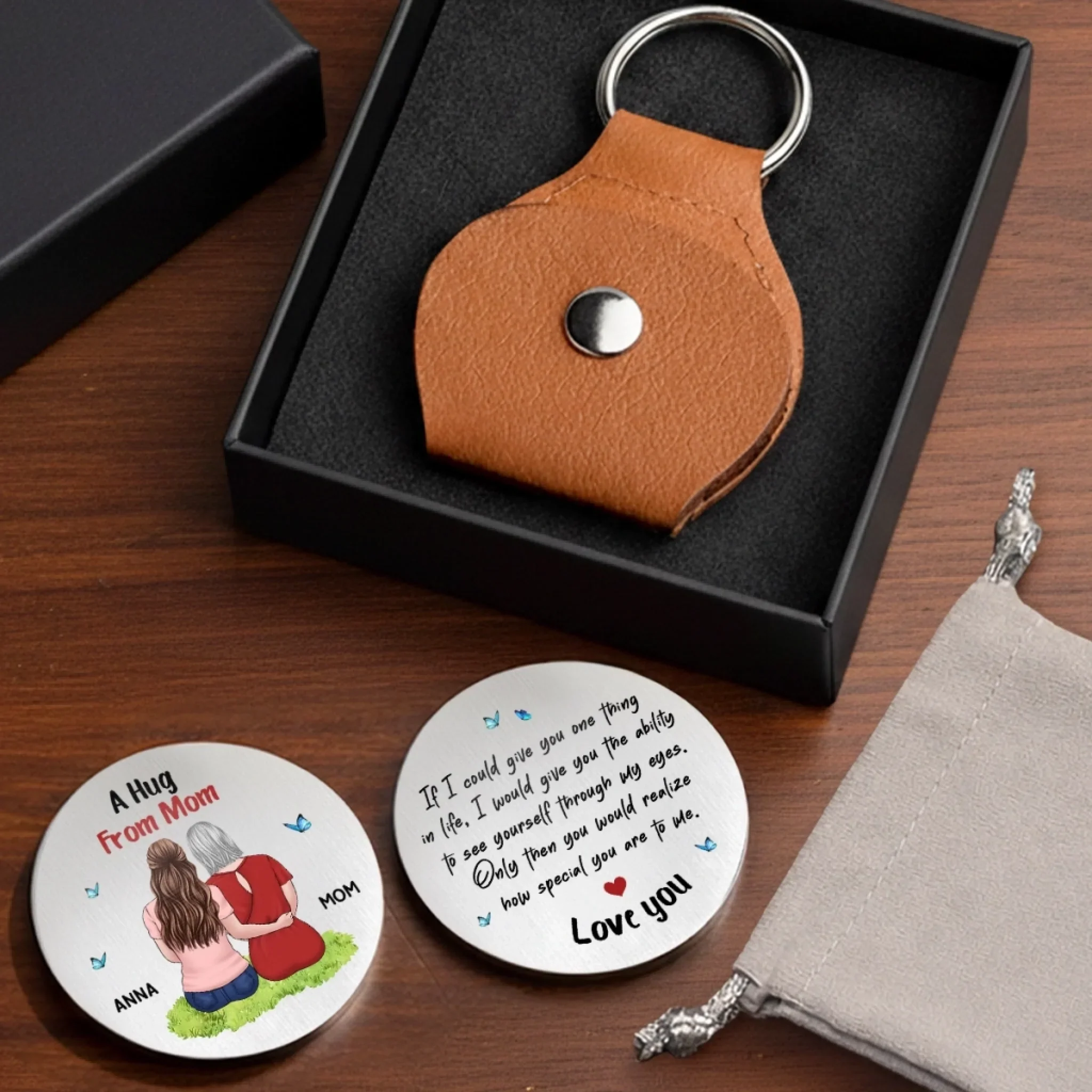 Custom Pocket Hug - Personalized Birthday Gifts For Daughter - Love You Always - Image 6