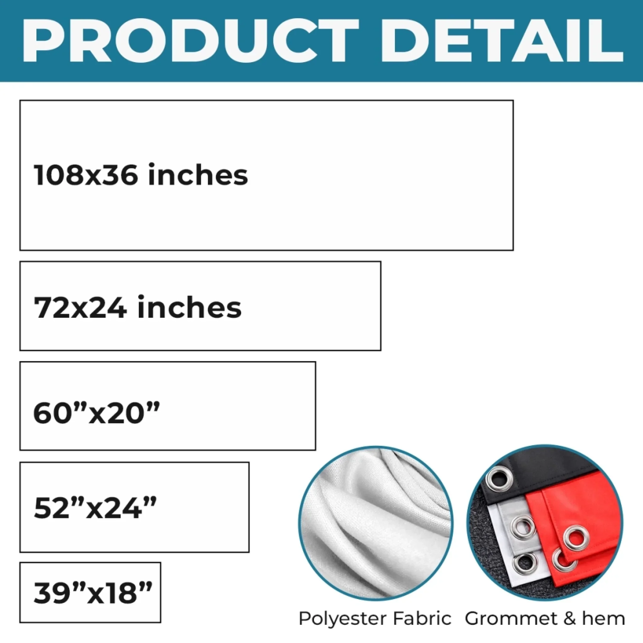 Custom Polyester Outdoor Banner - Personalized America 250th Anniversary Gifts For Mom, Dad, Brother, Sister, Kids - Strong As One - Image 6