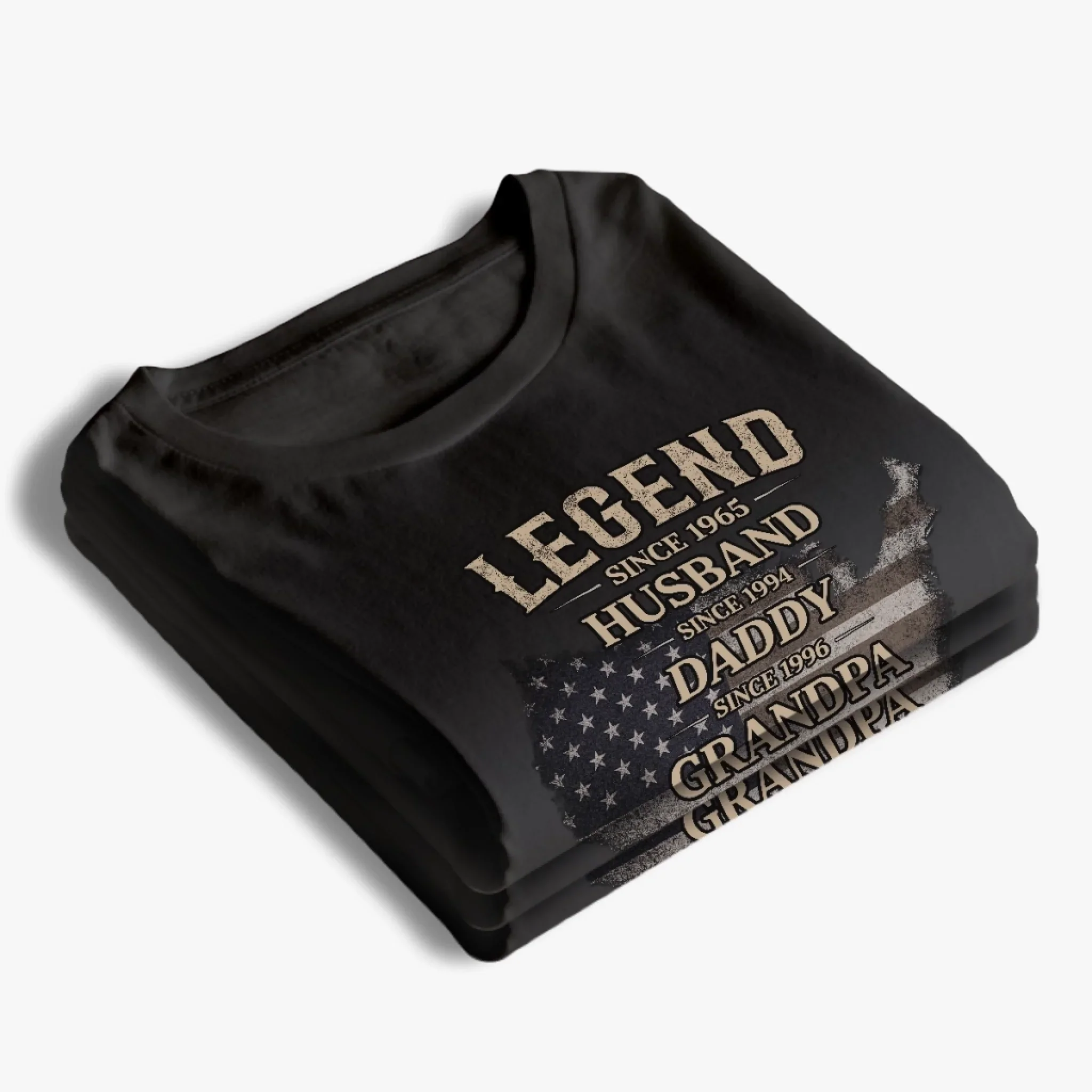 Custom Unisex T-shirt, Premium T-shirt, Hoodie - Personalized 4th Of July Gifts For Dad, Grandpa, Husband - Home Of The Brave - Image 5