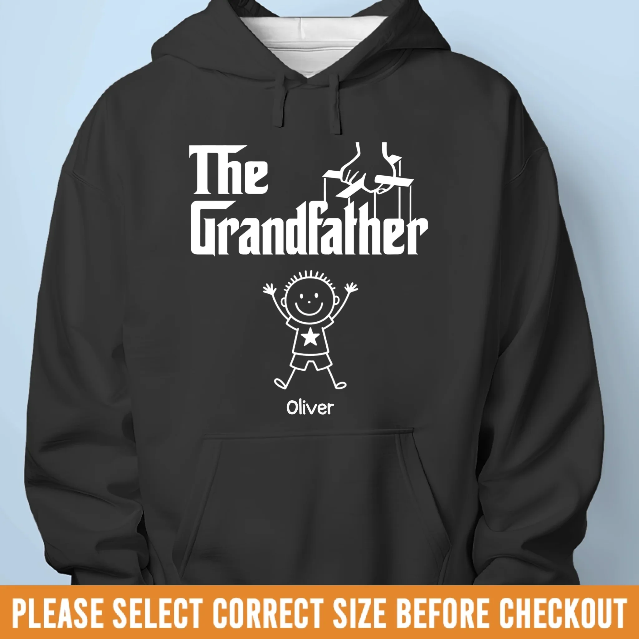 Custom Unisex T-shirt, Premium T-shirt, Hoodie - Personalized Birthday Gifts For Dad, Grandpa - Certified Grandkid Spoiler - Image 7