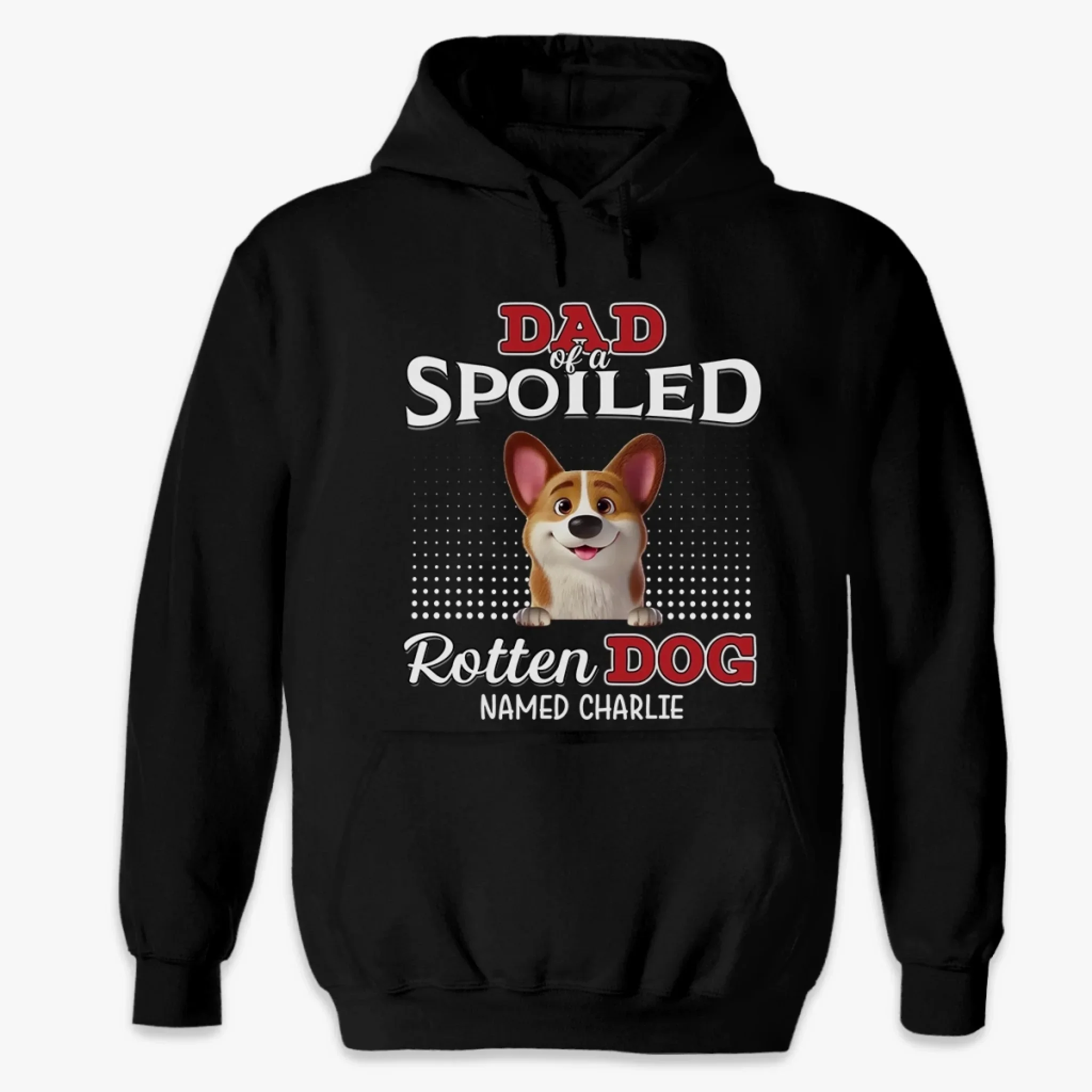 Custom Unisex T-shirt, Premium T-shirt, Hoodie - Personalized Birthday Gifts For Dog Lovers, Dog Dad And Mom - Love You More Than Treats - Image 6